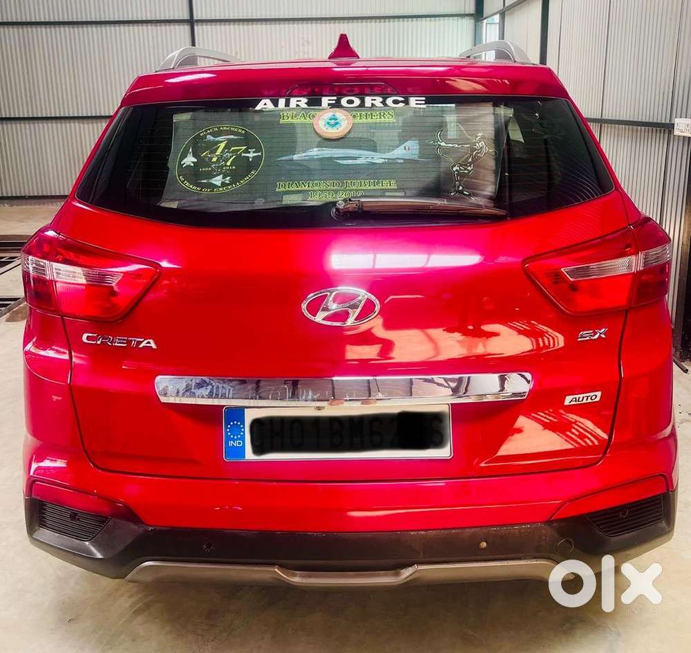 Air Force Officer Owned Hyundai Creta 2017 Petrol Automatic 45350 Km
