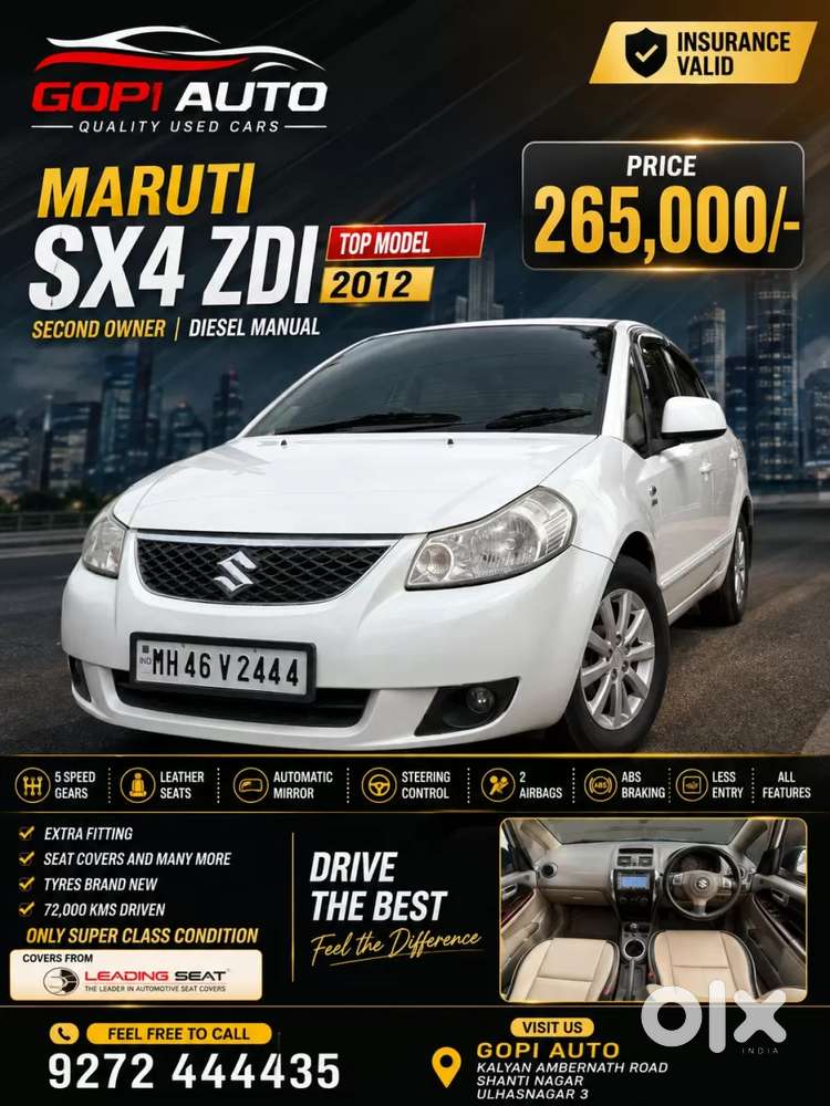 Maruti Suzuki Sx4, 2012, Diesel
