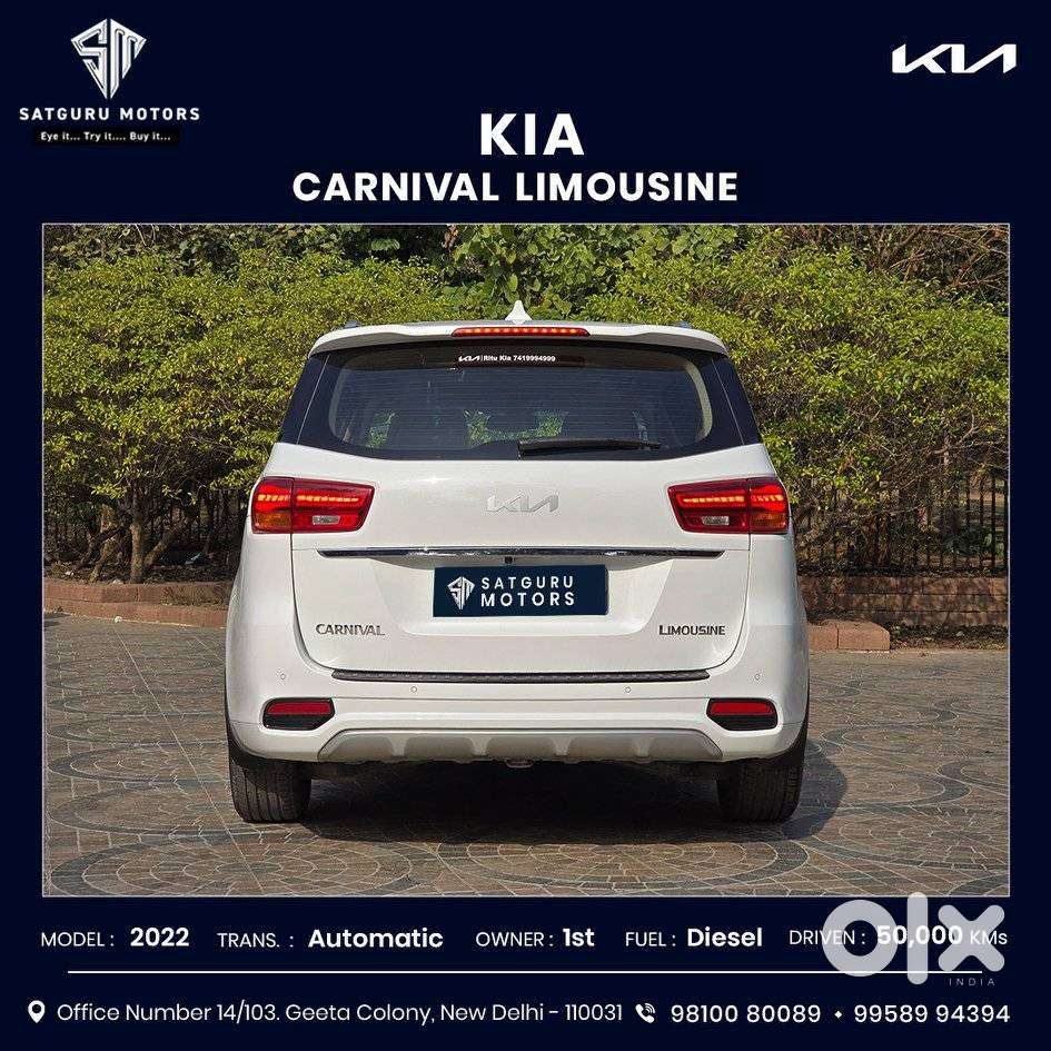 Kia Carnival Limousine, 2022, Diesel