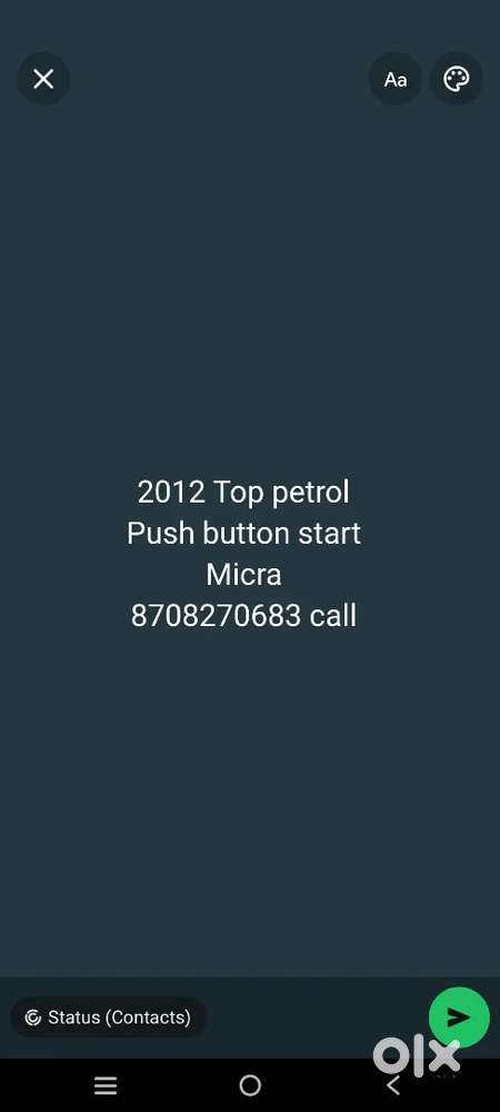 Top Push Button Start