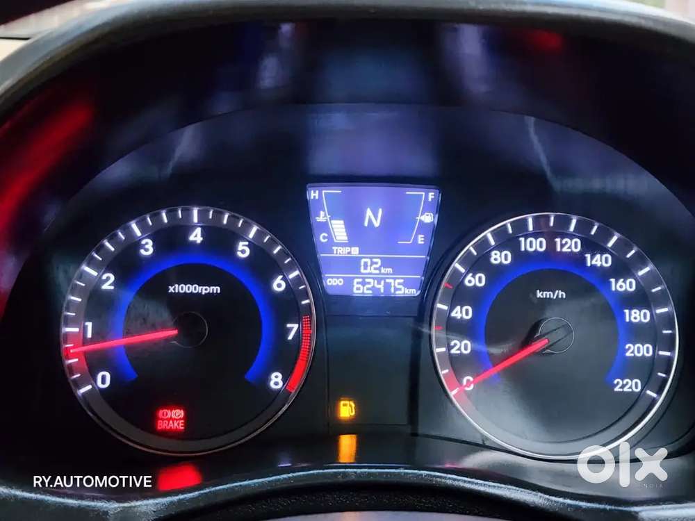 Hyundai Verna 2014 Petrol 62500 Km Driven