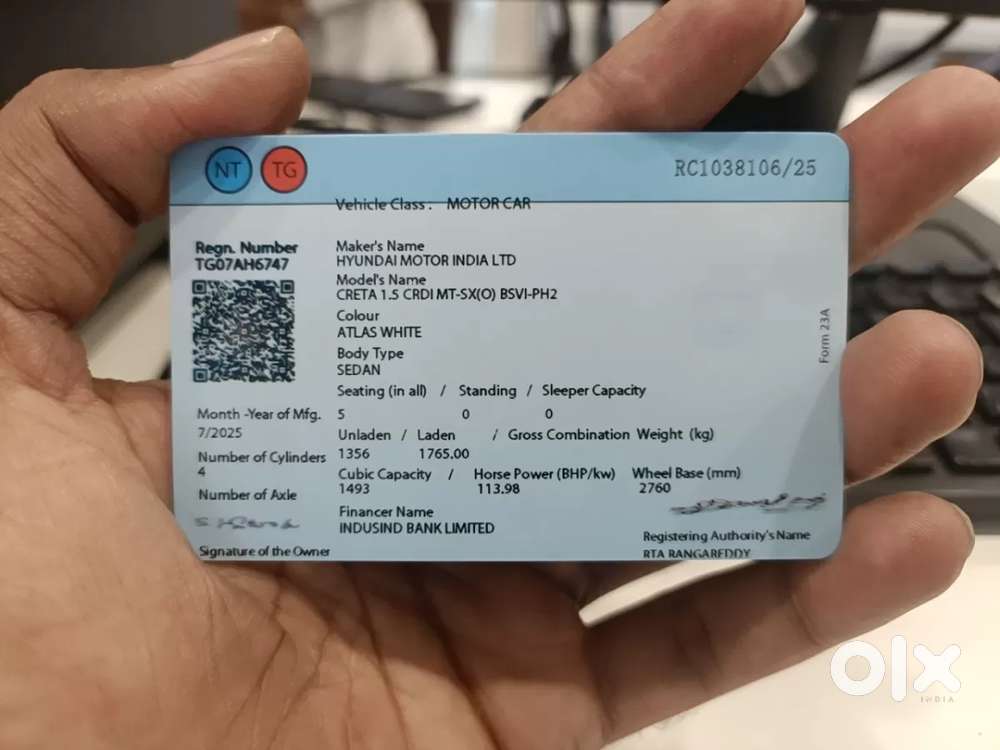 Hyundai Creta Sx (o) 1.5 Diesel, 2025, Diesel