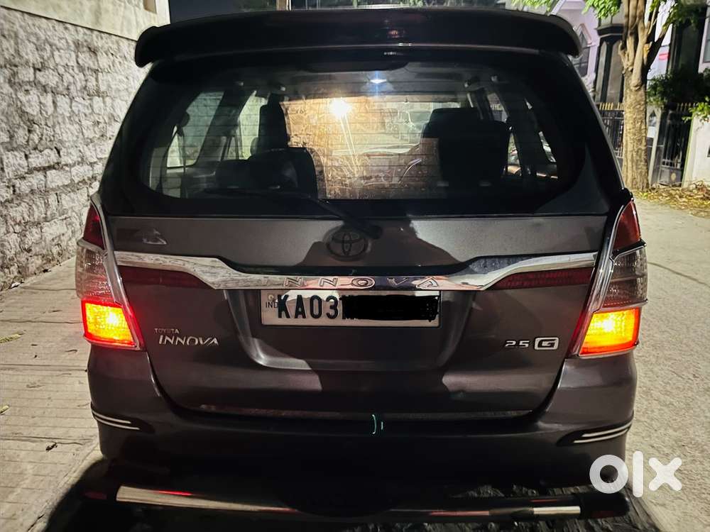 Toyota Innova Diesel 2012 4th Owner