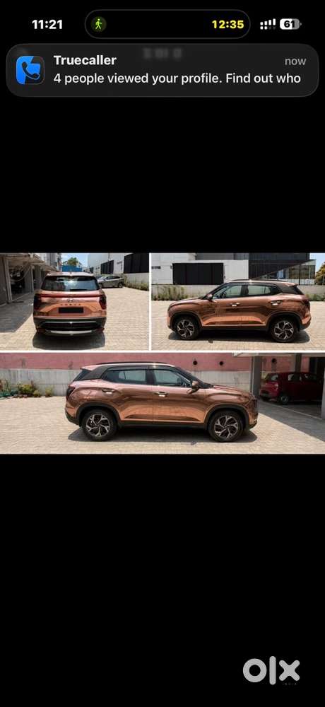 India’s First Rose Gold Hyundai Creta Sx(o) (top-end Diesel)