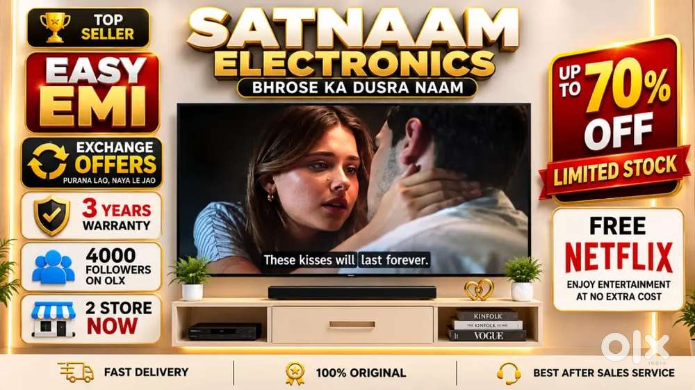ULTRA HD NEW BRAND LED TV 32 TO 65 WITH EXCHANGE OFFER HDR 10