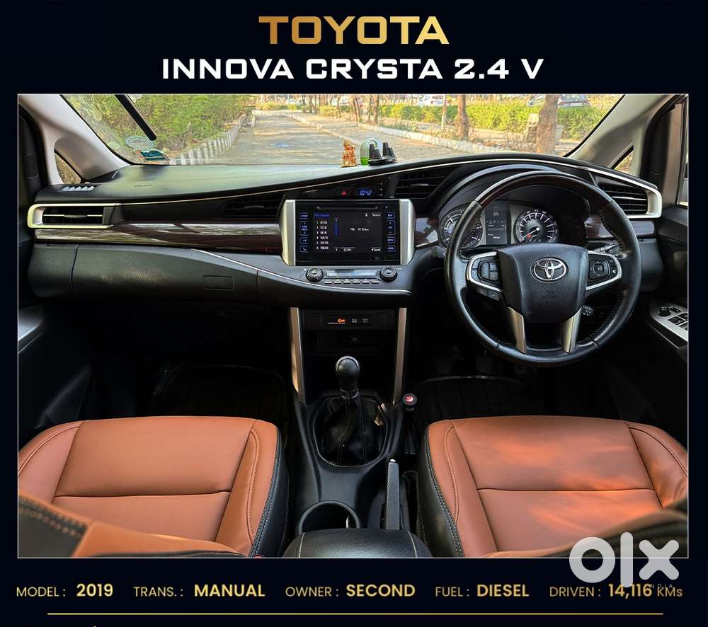 Toyota Innova Crysta 2.4 V 7 Str, 2019, Diesel