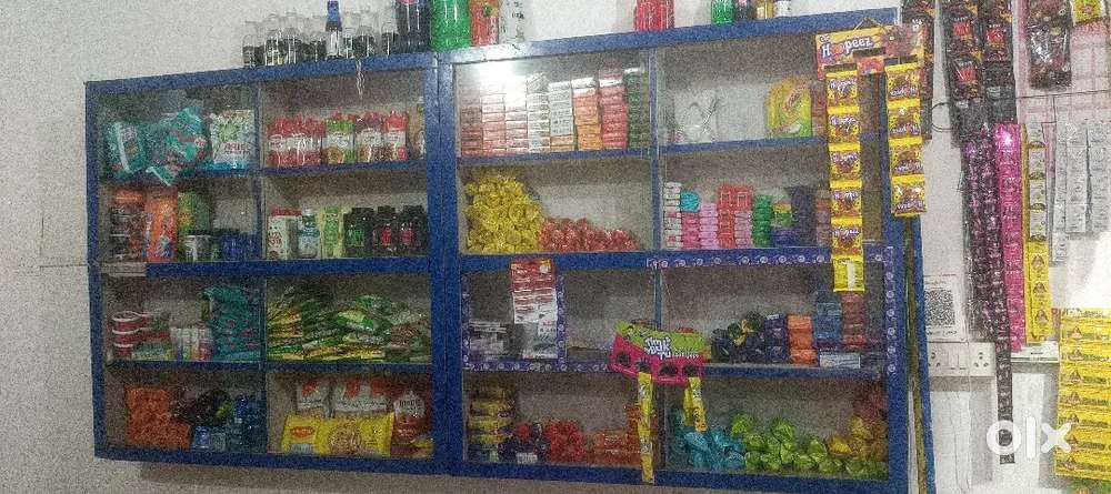 wall rack kirana store 7 rack