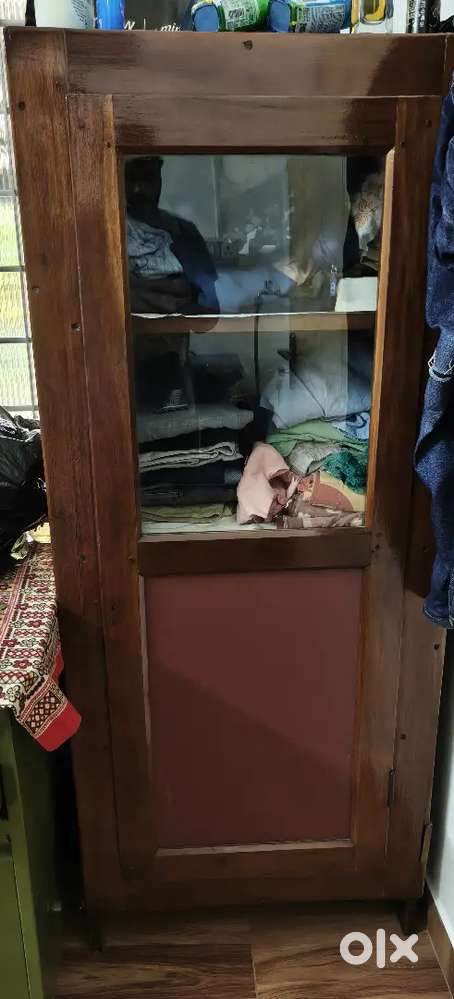 Wooden wardrobe