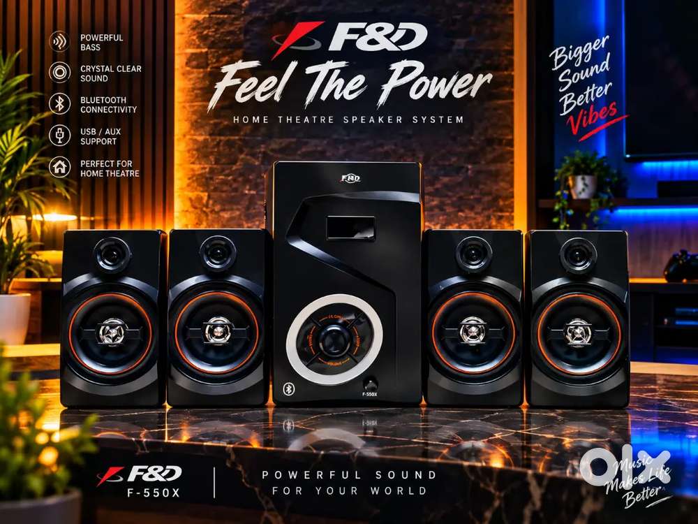 F&D F-550X &mdash; Feel the Power, Live the music