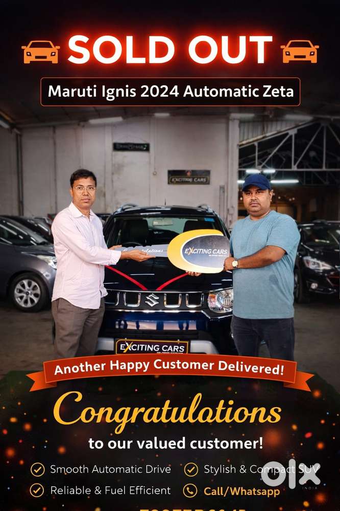 Maruti Suzuki Ignis 1.2 Zeta Amt, 2024, Petrol