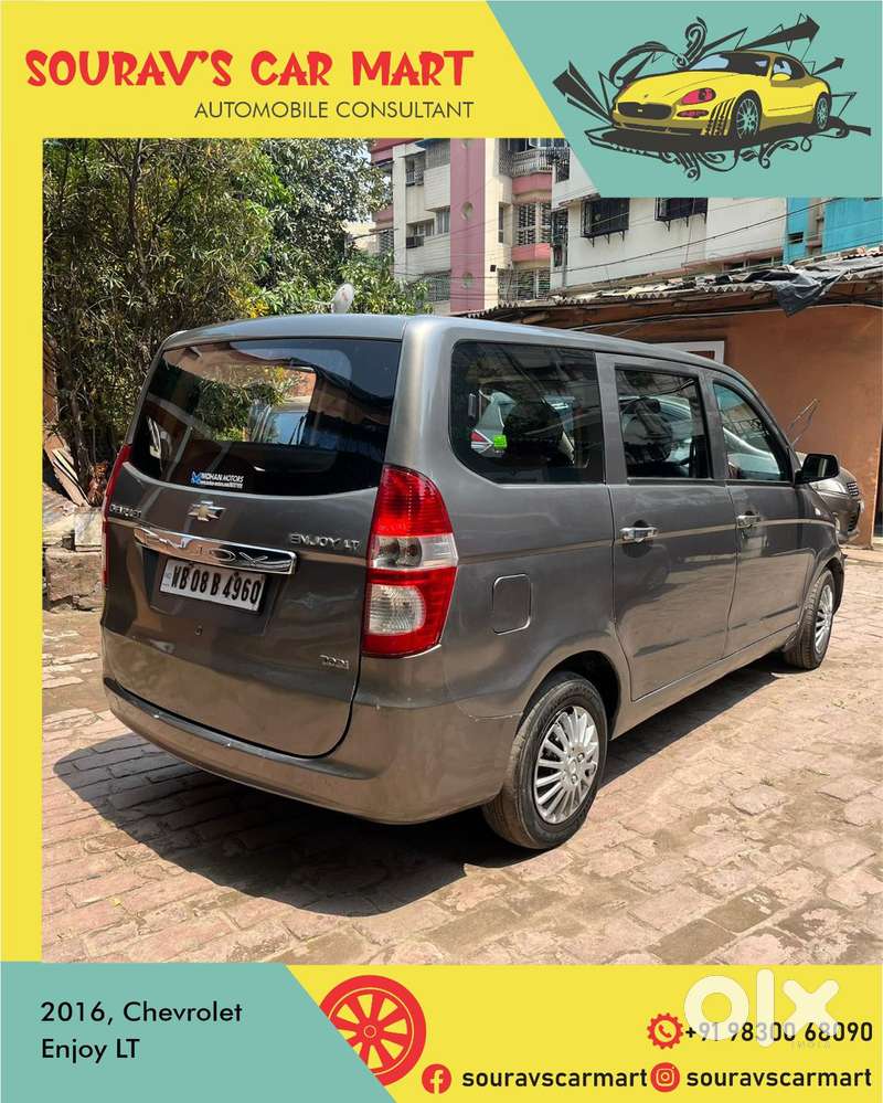 Chevrolet Enjoy 1.4 Ls 8-seater, 2016, Diesel