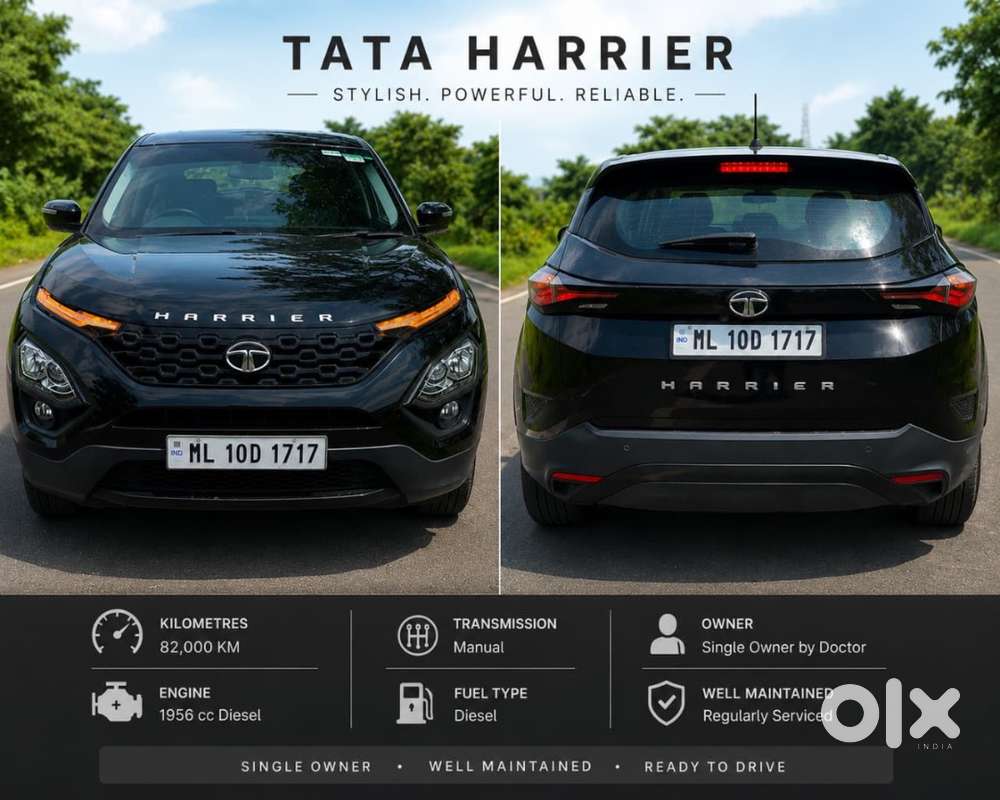 Tata Harrier 2021 Diesel Well Maintained