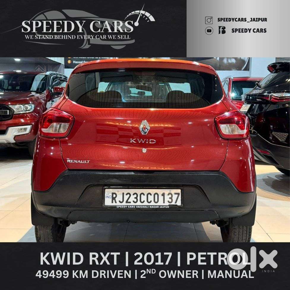 Renault Kwid Rxt, 2017, Petrol