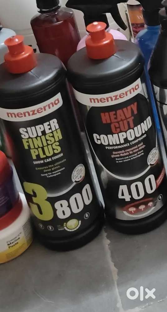 Car polish and compound