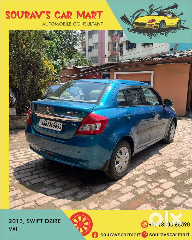 Maruti Suzuki Swift Dzire 1.2 Vxi Bsiv, 2013, Petrol