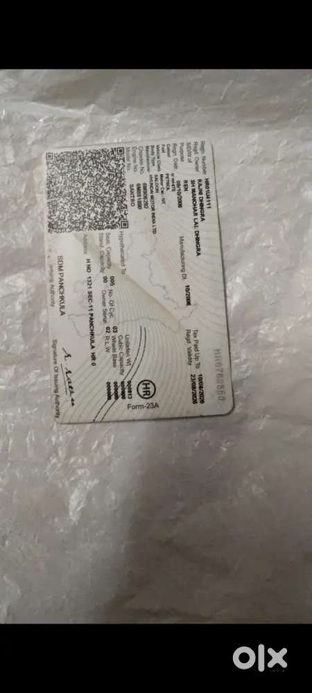Hyundai Santro Xing 2006 Petrol Manual 141000 Km