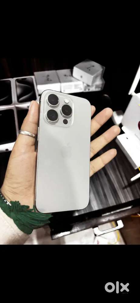 iPhone 15 pro used model but new condition in your budget.