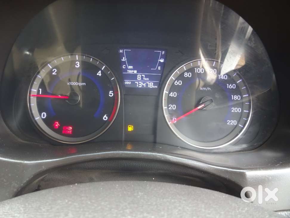 Hyundai Verna Fluidic 1.6 Crdi Sx, 2016, Diesel