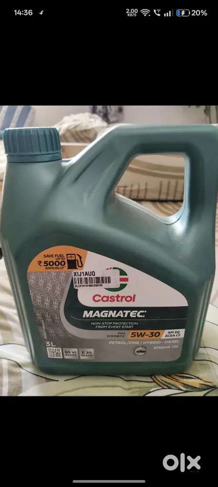 1600 Rs Me -- Castrol Magnatec 5w-30  Engine Oil 3l  Sealed Pack