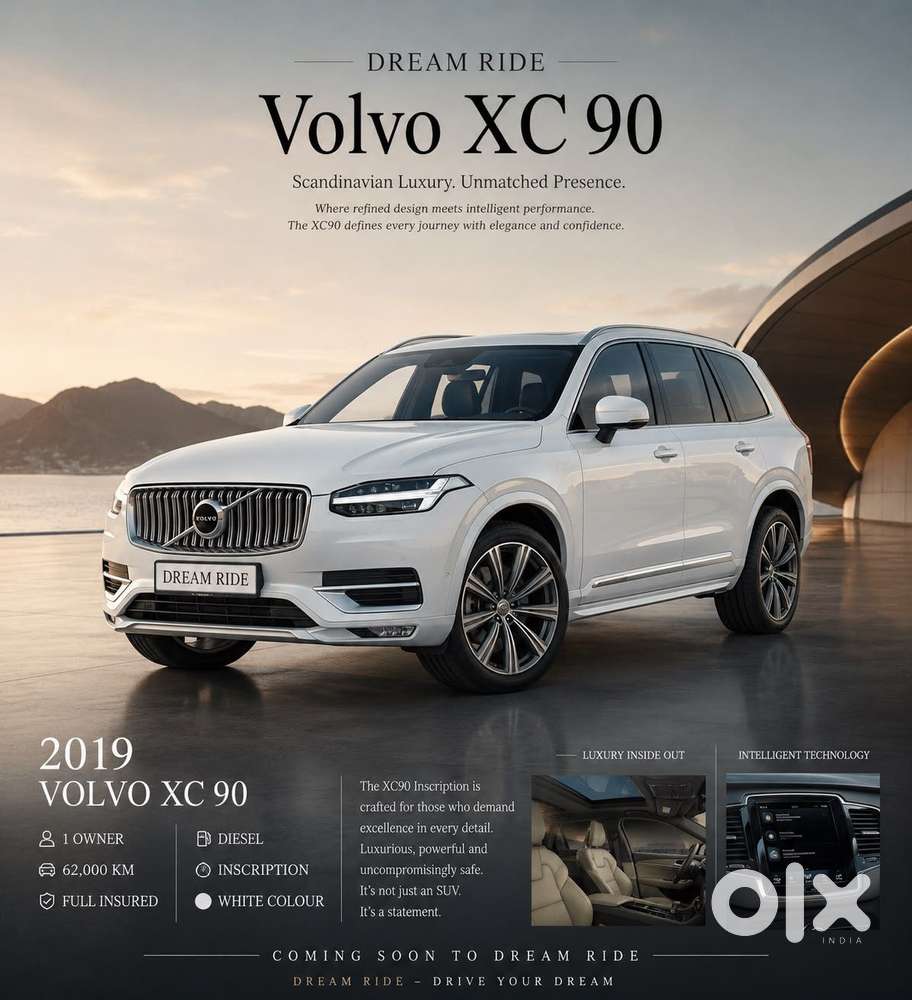 Volvo Xc 90 2.0 Inscription Luxury, 2019, Diesel