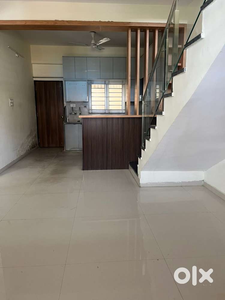 New duplex modular kitchen, Almira bedroom, 4 bathroom interior