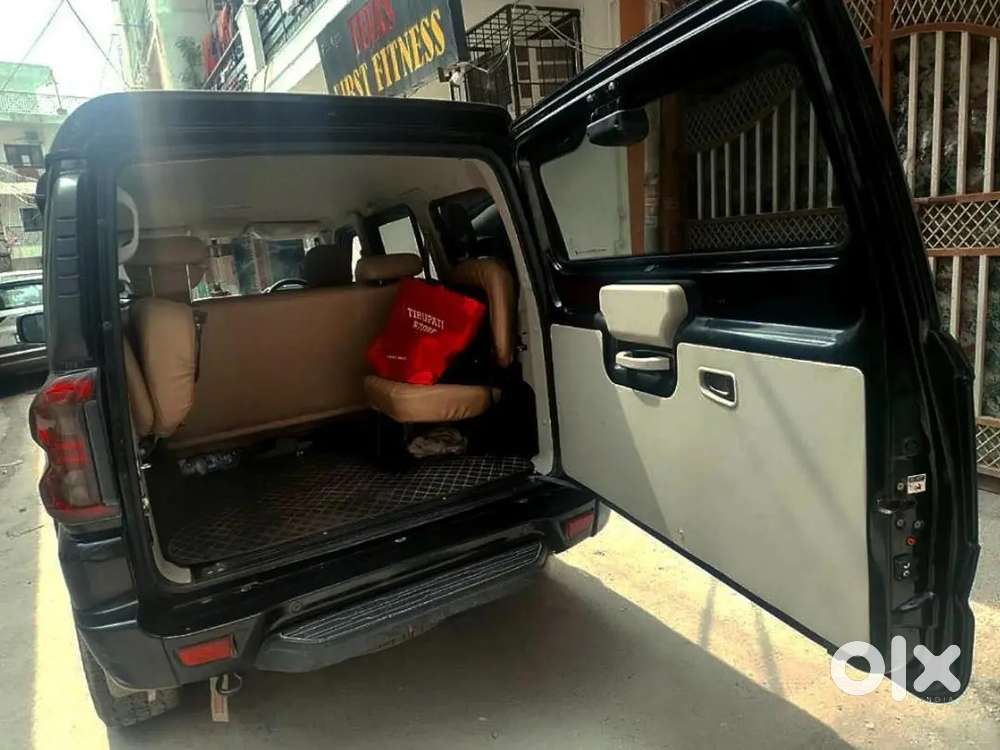 Scorpio Black Colour With Legal Modification