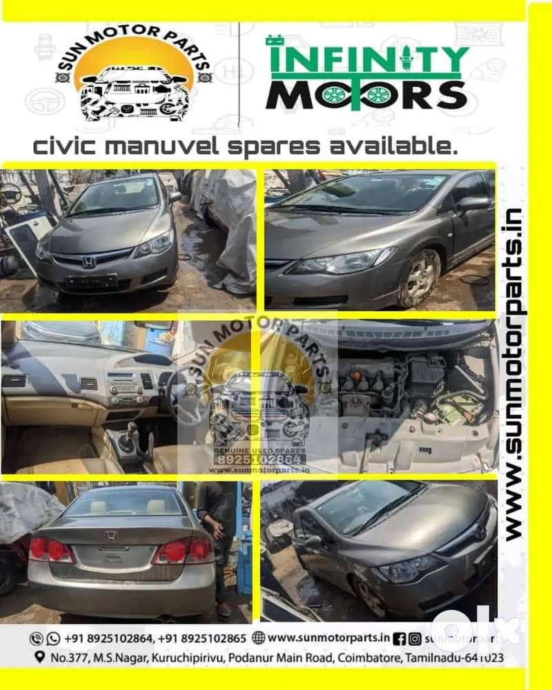 Used honda store civic parts