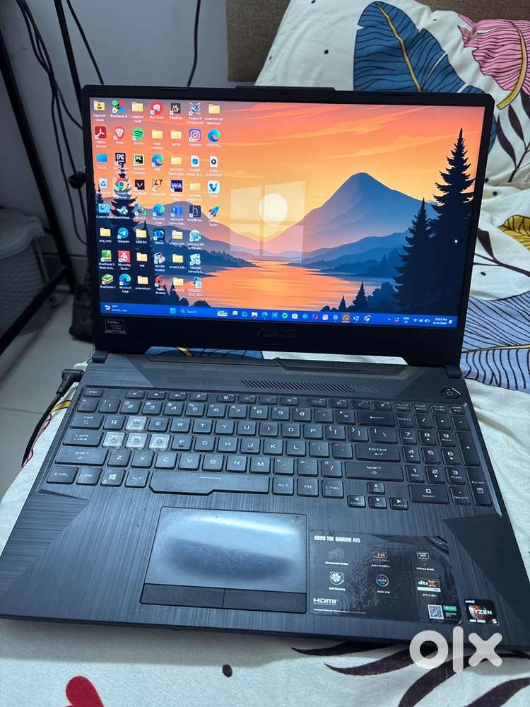 Asus Tuf gaming  A15 8GB RAM 1TB HDD AMD Ryzen 5 4600H graphics card