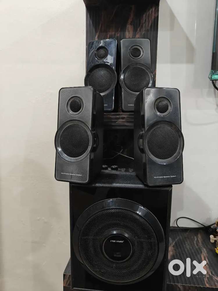 True Sound 4.1 Home Theatre System with Powerful Bass & Bluetooth
