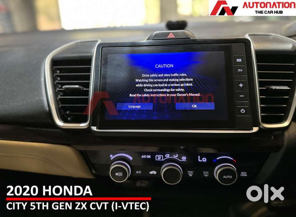 Honda City 1.5 Zx Cvt I-vtec, 2020, Petrol