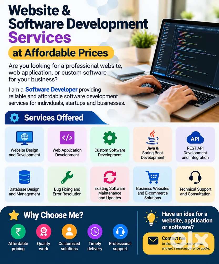 Website Development | Software Developer | Web Apps & IT Services