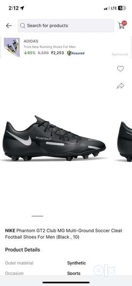 Football Boots Men Fashion Items for sale in India OLX