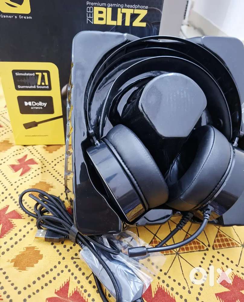 Zebronics Headphones- Brand New, Unused | With Box
