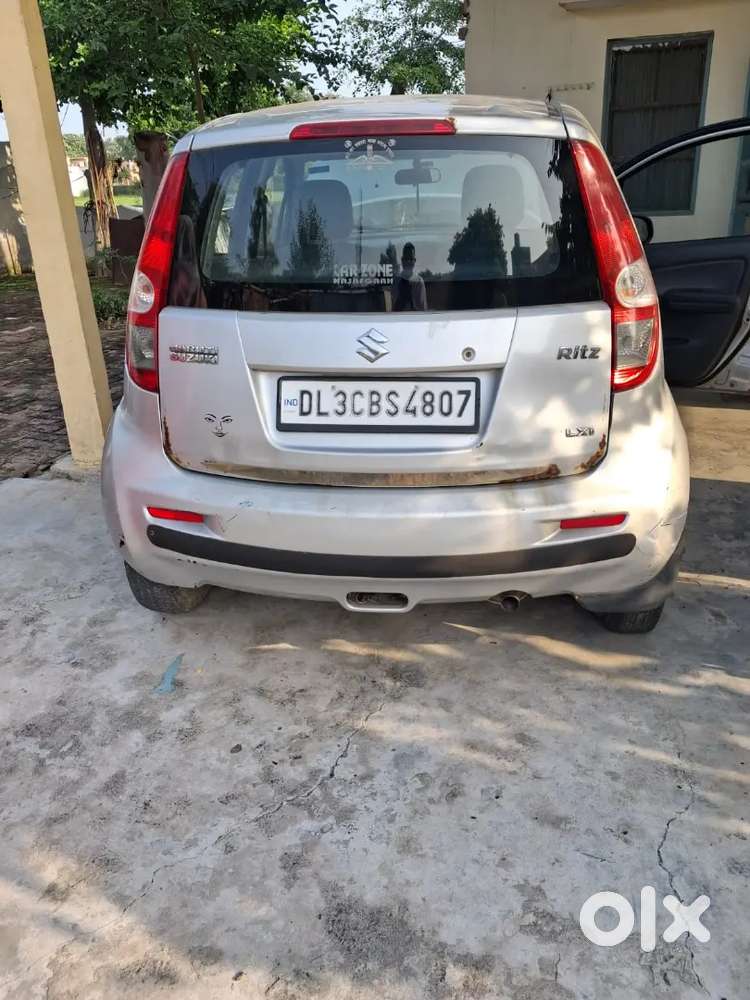 One Handed Car New Tyre New Battery