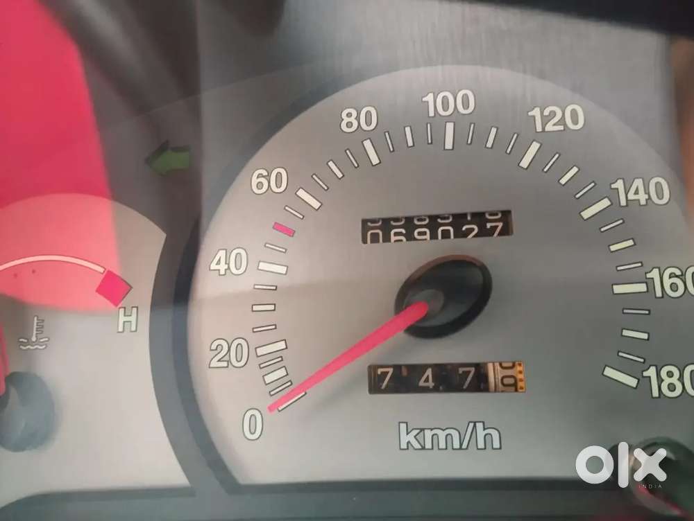 Only 69027 Km Driven Santro (hyundai )lpg/ Patrol Car 2009 Model Car