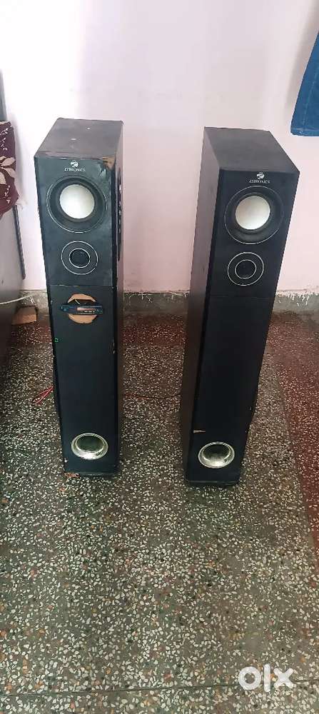 Zeb Bt9500rucf Zebronics Tower Speaker With Mic Zebronics