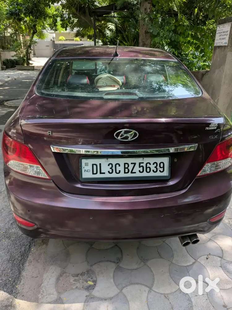 Hyundai Verna Sx 2013