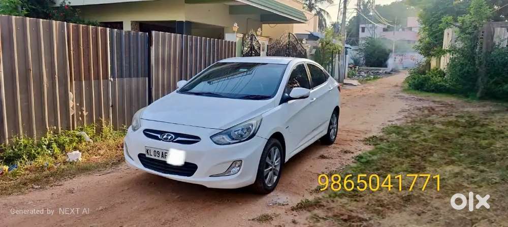 Hyundai Verna 2013 Diesel 70500 Km Drivhen