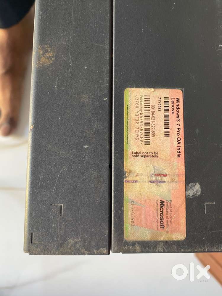 Lenovo computer with