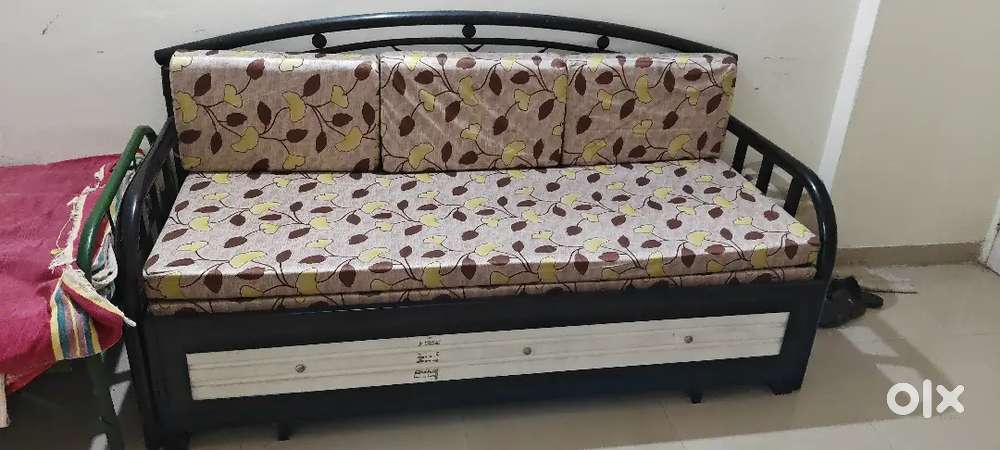 Sofa cum bed(8000Rs) and wash basin(14000Rs)