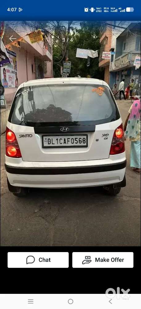 Hyundai Santro Xing 2013 Cng & Hybrids 100000 Km Driven