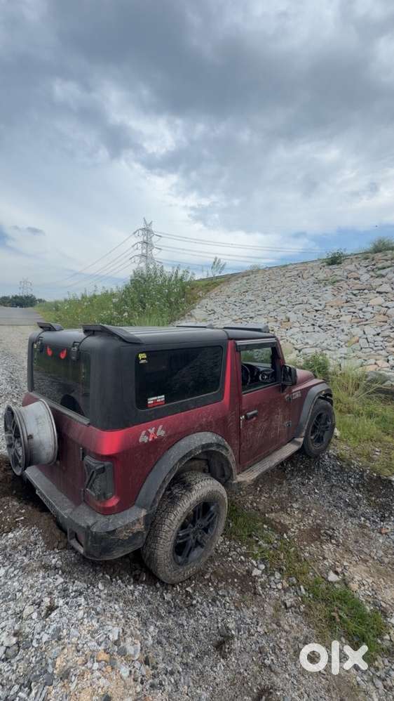 Mahindra Thar 2021 Diesel Manual Grey Colour Fully Modified .