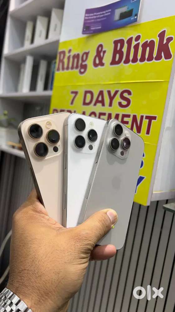 Apple I Phone 16 Pro 128GB starting 70,999 with bill,06 MonthsWarranty