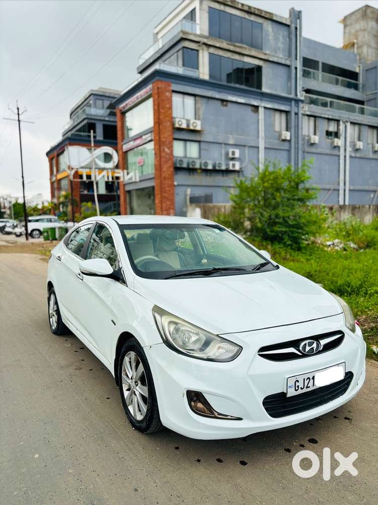 Hyundai Verna Crdi Diesel – 2012  White  Excellent Condition