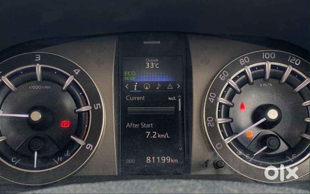 Toyota Innova Crysta 2.4 Vx Mt, 2018, Diesel
