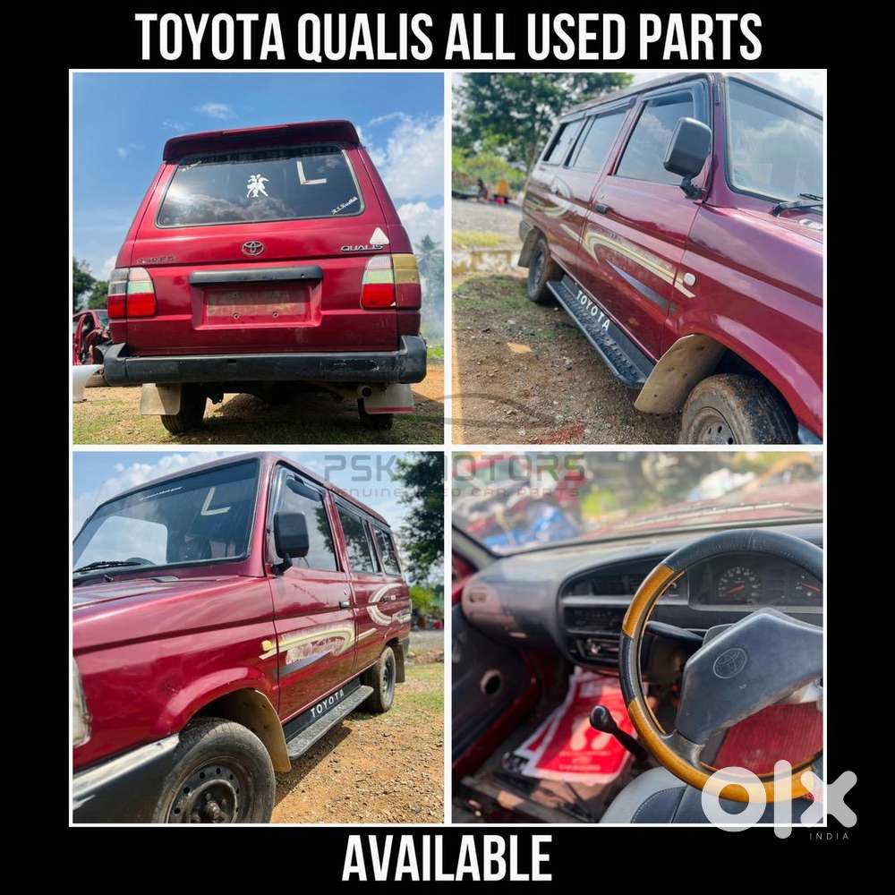 Toyota Qualis all used parts available - Spare Parts - 1780618602