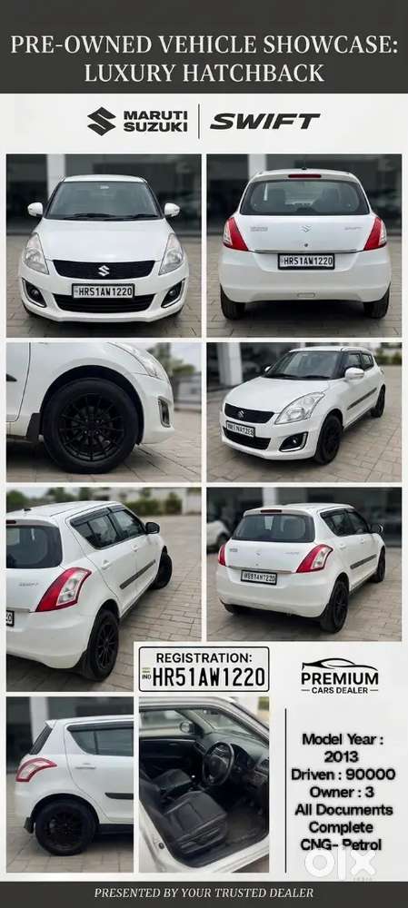 Swift Maruti 2013 Vxi Petrol Manual