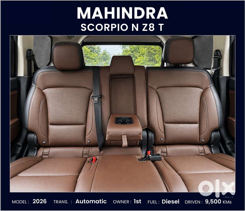 Mahindra Scorpio N Z8 L Diesel At 4wd 7 Str, 2026, Diesel