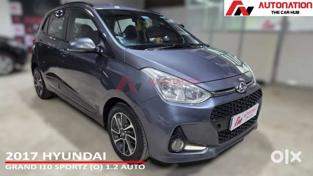 Hyundai Grand I10 1.2 Kappa Sportz Option At, 2017, Petrol
