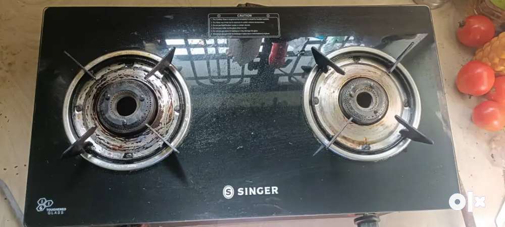 singer glass top gas cooker